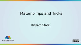Matomo Tips and Tricks by MatomoCamp Recordings