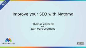 Improve your SEO with Matomo by MatomoCamp Recordings